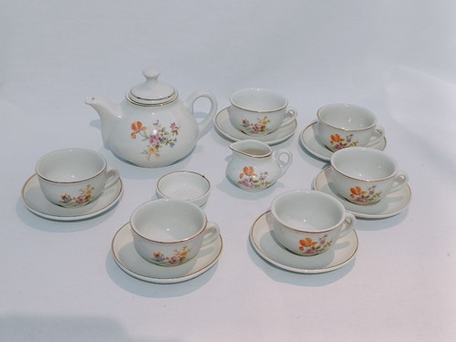 Vintage child porcelain - porcelain, tea