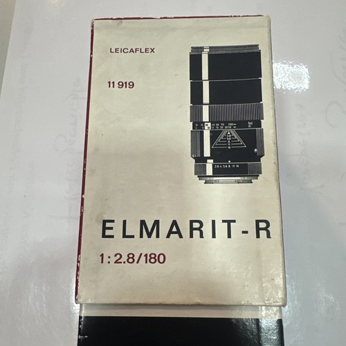 Leica leitz elmarit 8 - leica, 2.8/180