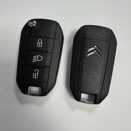 Citroen flip key fob - 3, button