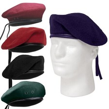 Military Style Wool Beret