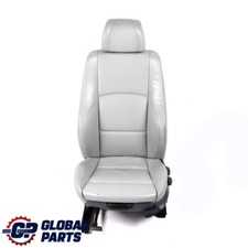 £*BMW 1 Series E87 M Sport Grey Alaskagrey Leather Interior Front Left N/S Seat
