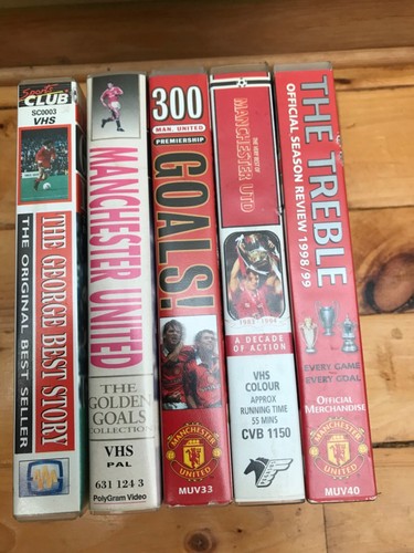Manchester united vhs tape - united,