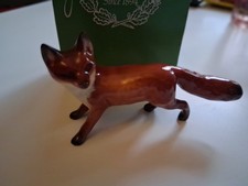 Rare Large Beswick Fox  Black