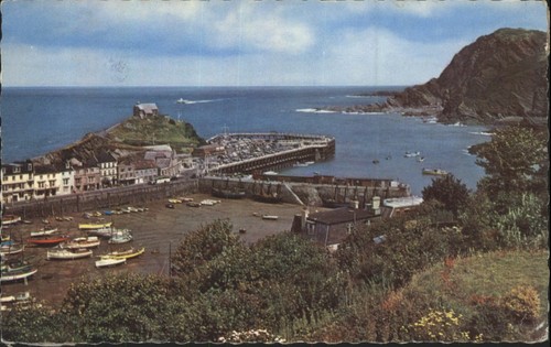 Vintage ilfracombe harbour - vintage,