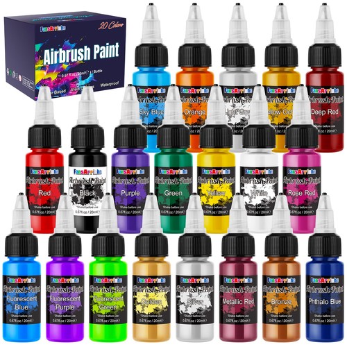 Airbrush paint set colors - airbrush,