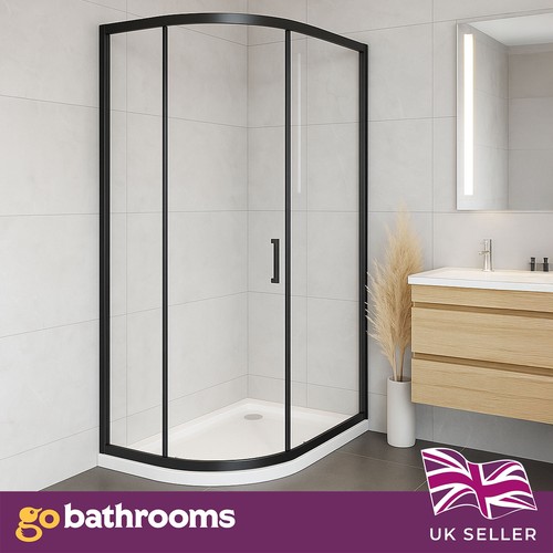 Gunmetal quadrant shower - quadrant,