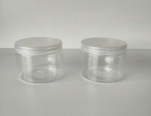Empty clear pet - 2x, storage