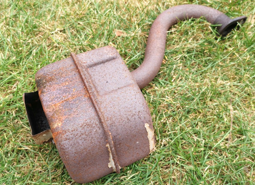 Engine exhaust muffler - al-ko,