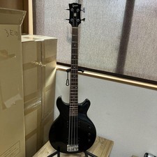 Greco TVB-45 Black Electric Bass Guitar Medium Scale w/Soft Case MIJ