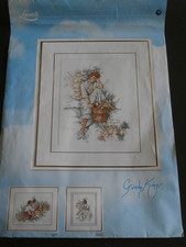 Lanarte cross stitch chart & leftover thread LADY    #33870 *READ DESCRIPTION