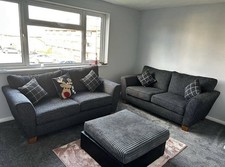 Scs Grey 2 Seater Sofa