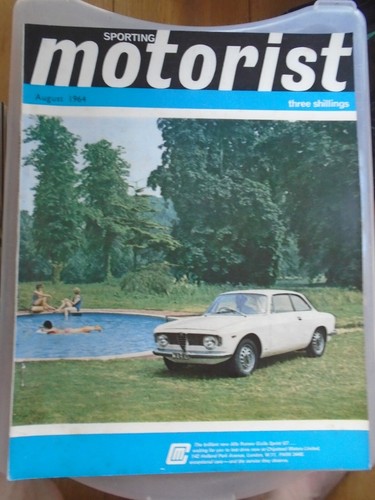 Sporting motorist aug 1964 - sporting,