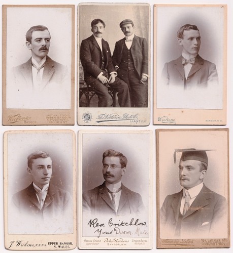 Victorian cdv photo lot men - lot,