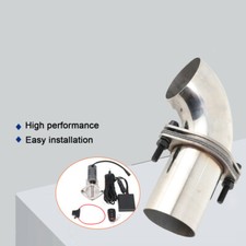 2.5/ 63mm Electric Exhaust Muffler Valve System Pipe Kit with Remote Controller