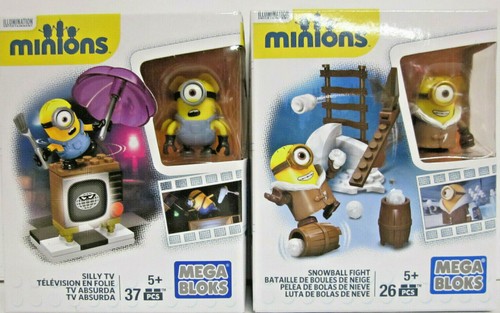 Mega bloks minions snowball - mega-bloks,