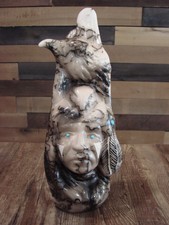 Native American & Eagle Horse