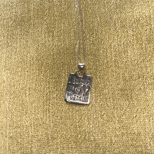 Sterling silver pendant - sterling, with
