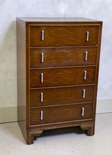 Vintage Art Deco Tallboy Chest