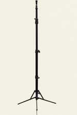 Matthews Reverse Folding Light Stand Black Compact Portable 2m Support