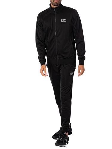 Ea7 men logo zip - zip, tracksuit