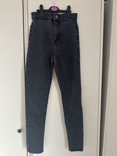 Black Topshop Joni Jeans – W26 L30