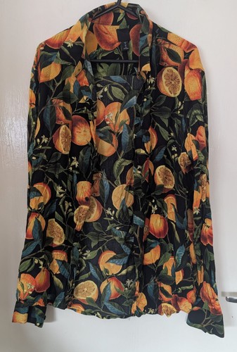 Black long sleeved viscose - h&m, long-sleeved