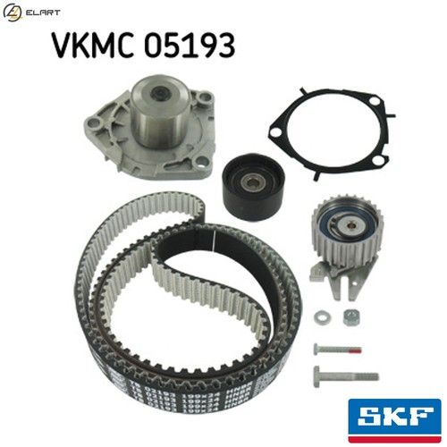 Water pump timing belt - &,