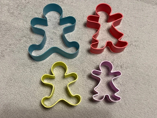 Gingerbread family cookie - gingerbread, /