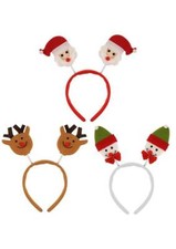 Set of 3  Felt Christmas Deely