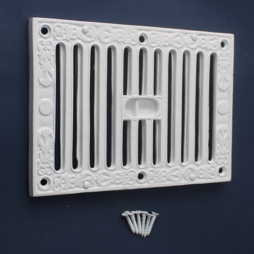 Solid cast white - solid, vent