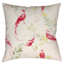 HANDMADE cushion covers Use Laura Ashley Harewood grapefruit pink Fabric birds 