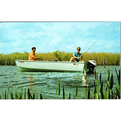 Two men fishing from - two, a