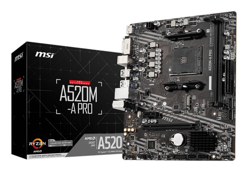 Msi a520m pro - pro, amd