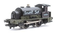 HORNBY 'OO' GAUGE BR BLACK 0-4-0T CLASS 264 PUG 'SMOKEY JOE' #56025 LOCOMOTIVE