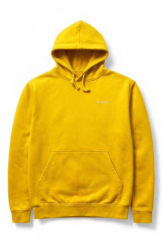 Nicce yellow hoodie mens - mens, large