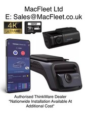 THINKWARE U3000 4K FRONT & 2K REAR DASHCAM, BLUETOOTH, 64GB SD, BUILT IN RADAR