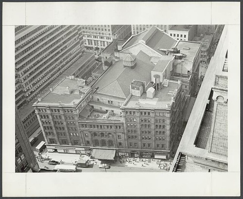 New york city 1900s - bird's, eye