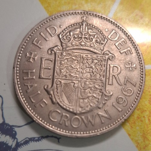 1967 half crown elizabeth - 1967,