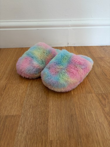 Next girls rainbow faux - rainbow, fur