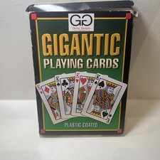 GIGANTIC GIANT A4 PLAYING CARDS JUMBO  ??Uk Based