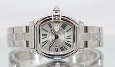 Cartier Roadster Silver Dial
