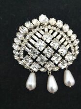 Art Deco French Rhinestone &