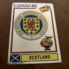 Panini Espana 82 Scotland