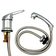 Hairdressers Hair Salons Barbers Faucet Sink Mixer Tap Pull Out Shower Spray Set