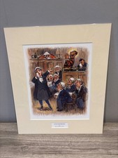 A Star Performance Barry Leighton-jones humorous court legal judge Print