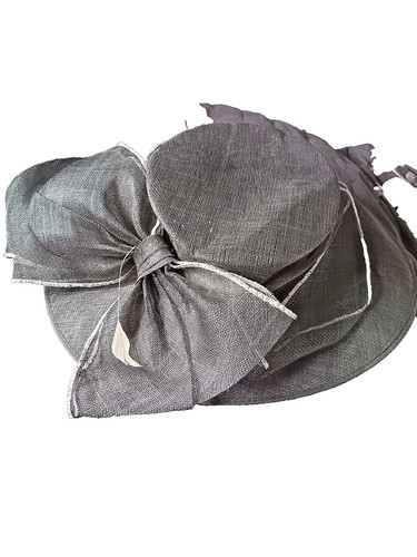 Wedding occasion hat black - in,