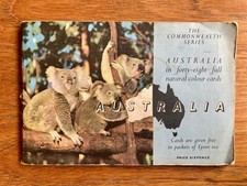 Lyons Tea Cards Australia Full Set of 48 Cards Album 1959