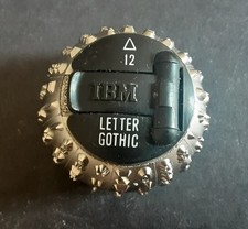 IBM Selectric Golf Ball Type