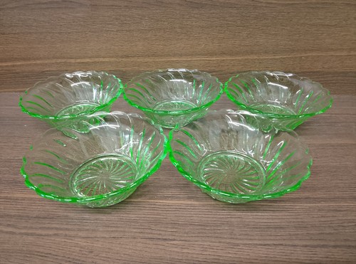 Five uranium glass - five,