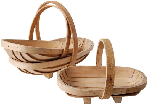 Garden trug flower wooden - trug,